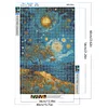 (40*60cm)Starry Sky - Full Round Drill Diamond Painting