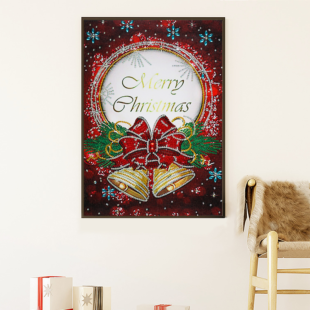 Diamond Painting Crystal Rhinestone Merry Christmas