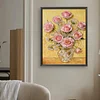 Diamond Painting-DIY Special Shaped Drill Pearl Painting Pink Rose(35x45cm)