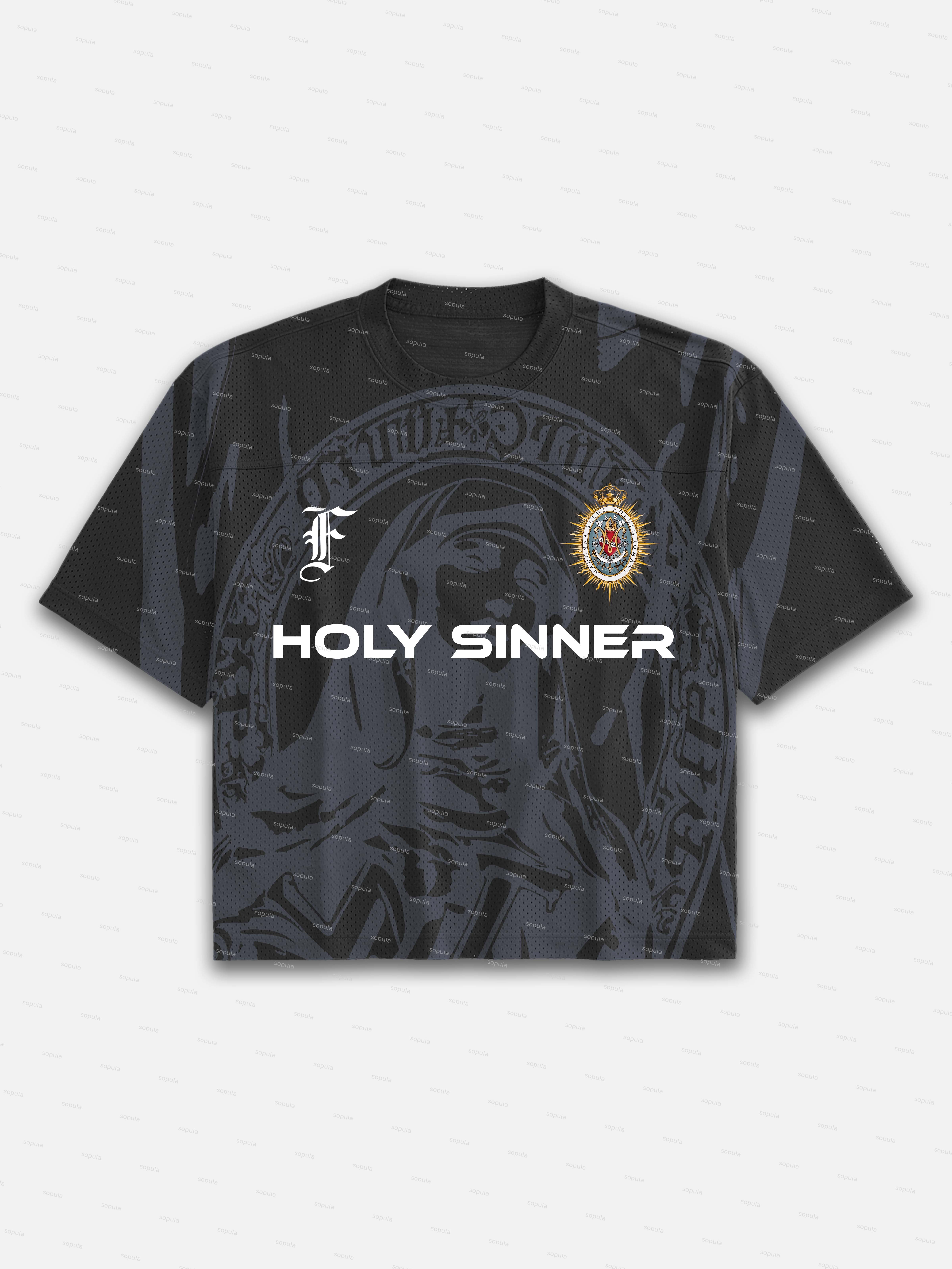 Holy Sinner Blokecore Mesh Jersey T-shirt - SOPULA
