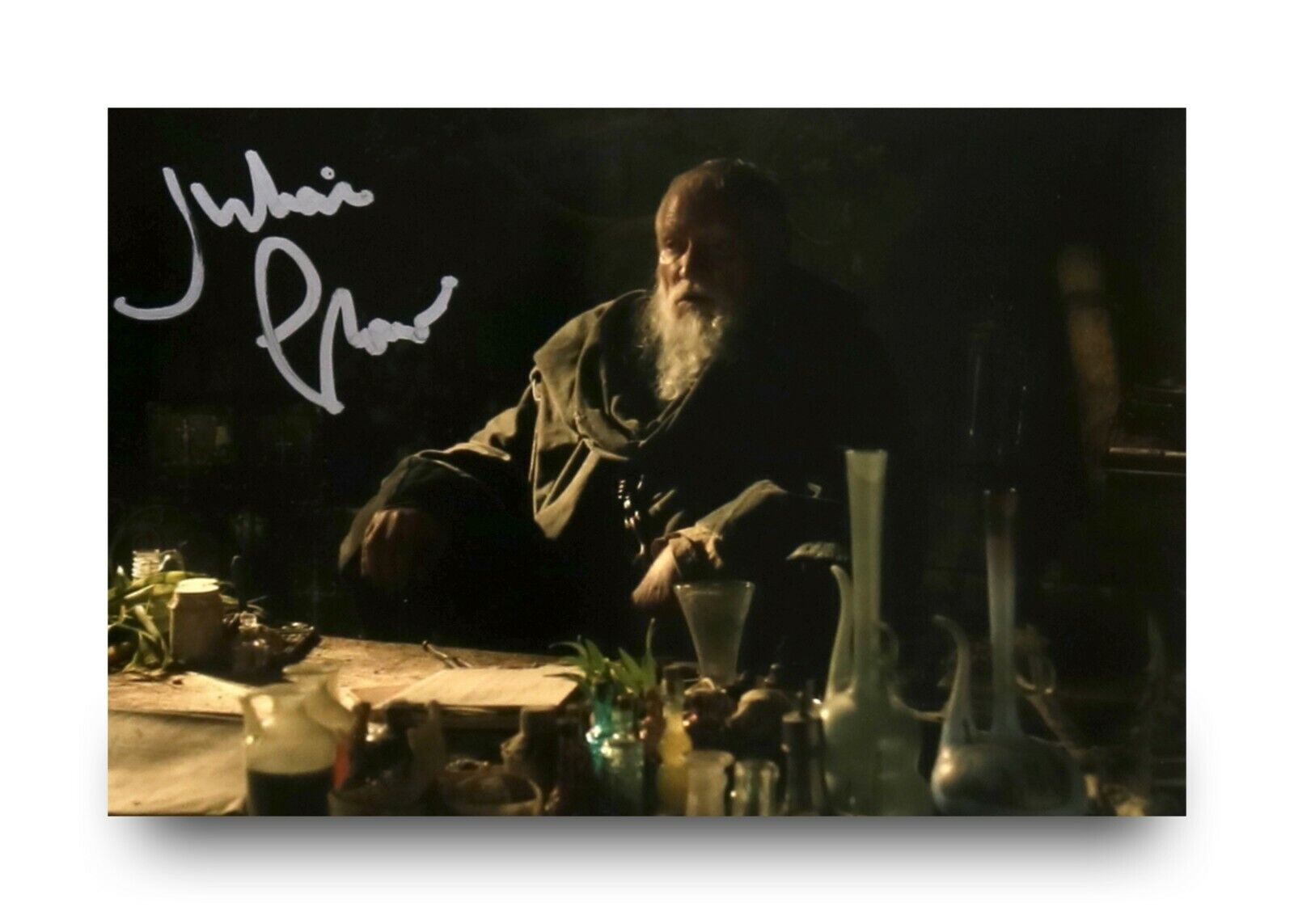 Julian Glover Signed 6x4 Photo Poster painting Indiana Jones Harry Potter Aragog Autograph + COA