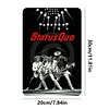 Status Quo - Metal Tin Signs(8*12Inch/12*16Inch)