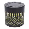 Solar Fence Lights Mandala Theme Waterproof Metal Solar Powered Deck Step Stair Lights for Garden Post Patio Decor Gifts for Women Mom