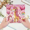 6Pcs girafe-bricolage carte de voeux