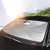 Car Windshield Sun Shade Foldable Umbrella UV Protection 55x31in