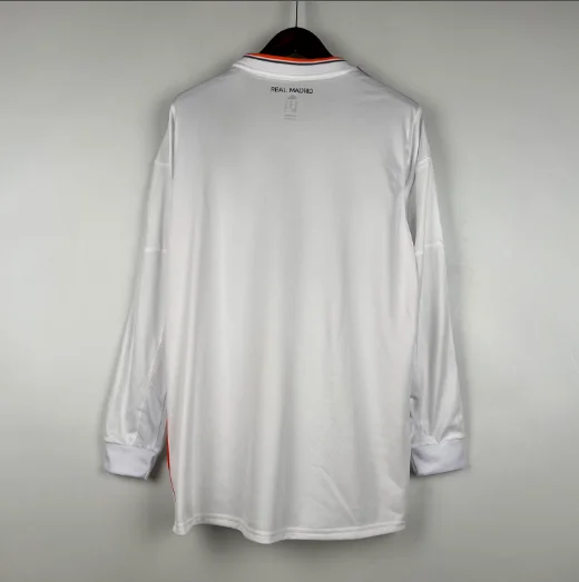 Retro 13/14 Real Madrid Home Long Sleeve Football Shirt Thai Quality