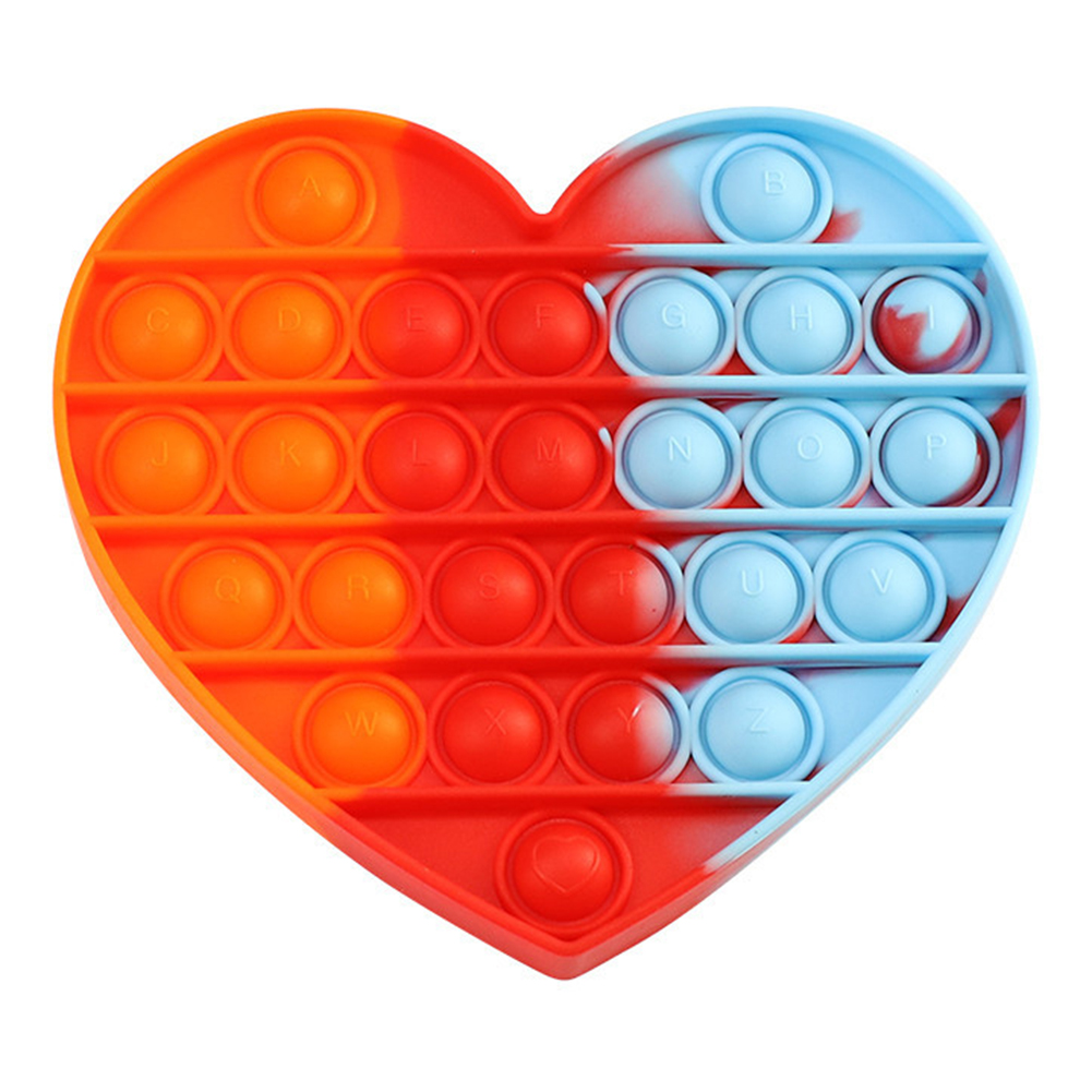

Heart Mixcolor - Pop It Fidget Toy, 501 Original