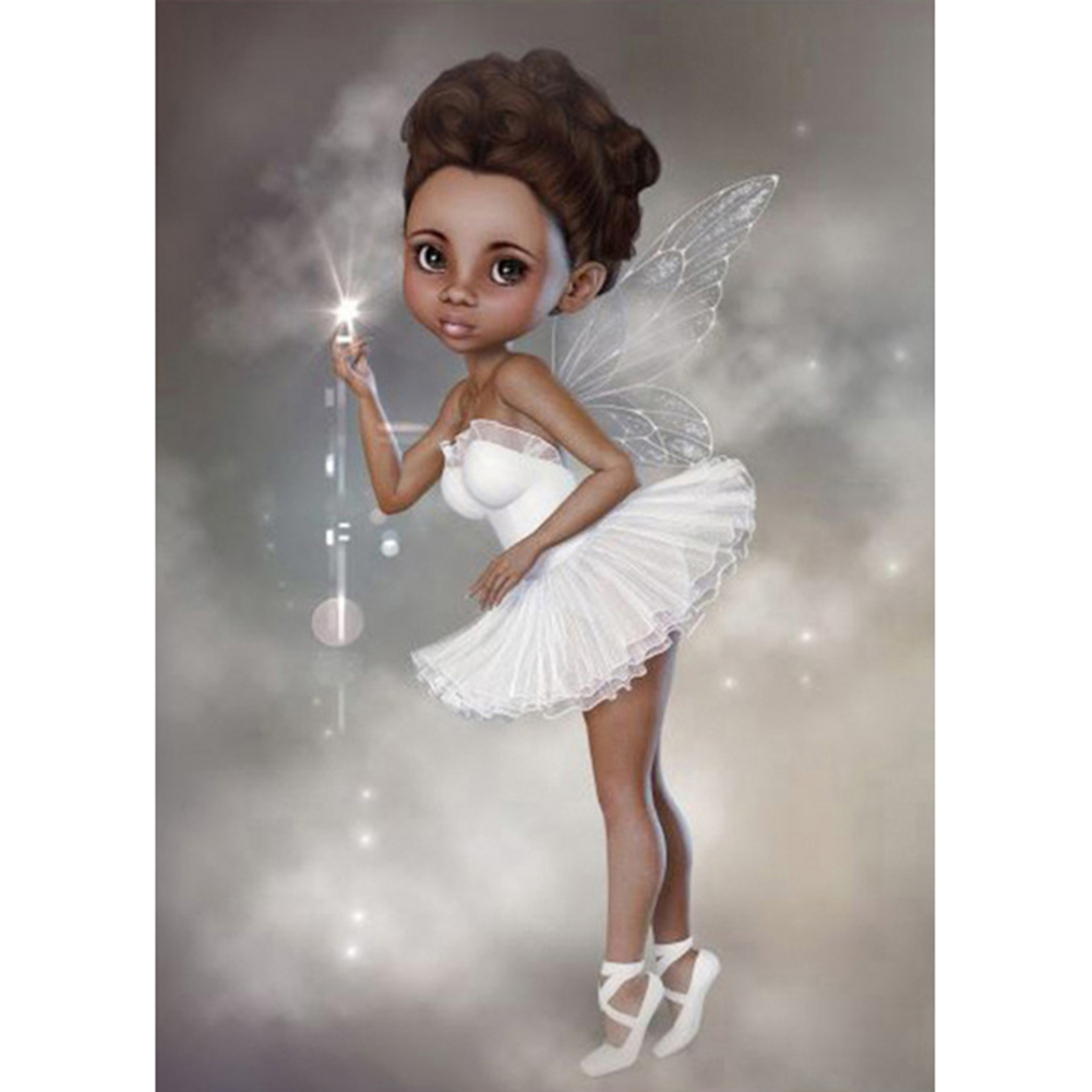 

Fairy Girl - Round Drill Diamond Painting - 30*40CM, 501 Original