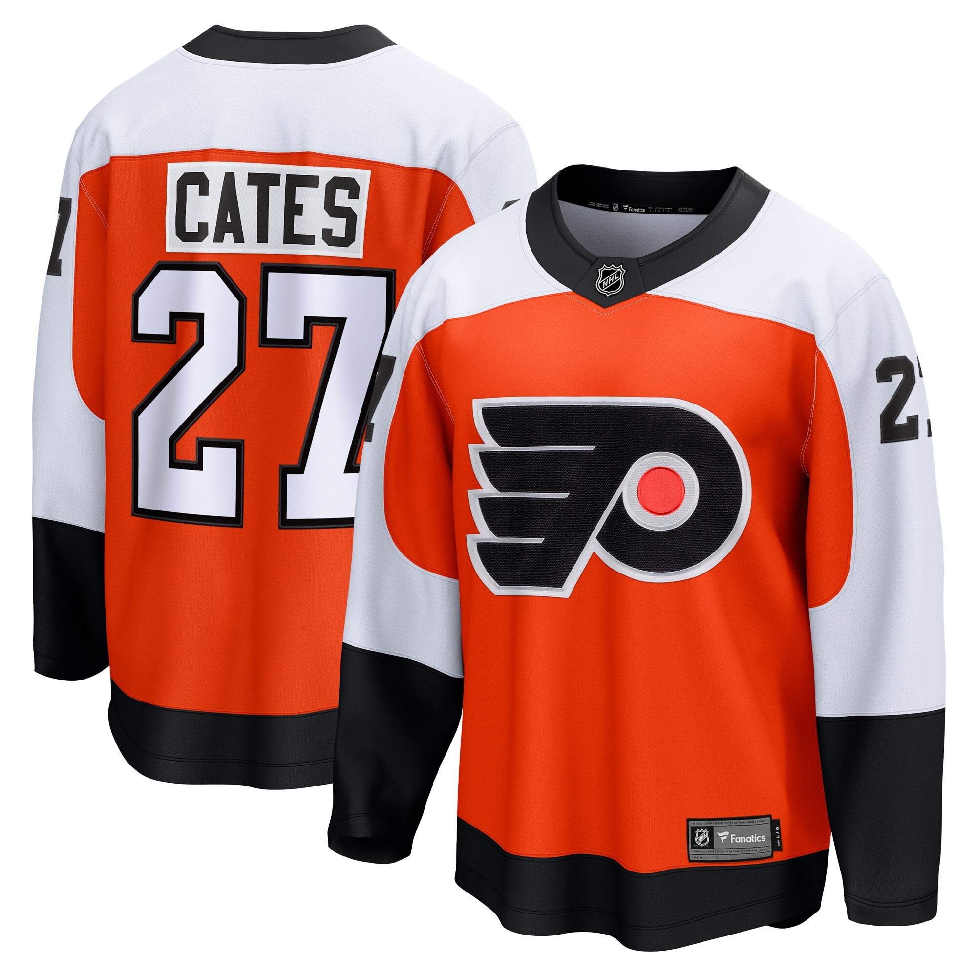 Noah Cates Philadelphia Flyers Fanatics Home Breakaway Jersey &ndash; Orange mysite