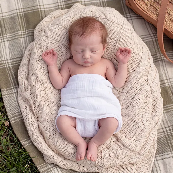 12" & 16" Reborn Baby Bex — Lifelike Soft Skin, Hand-Painted