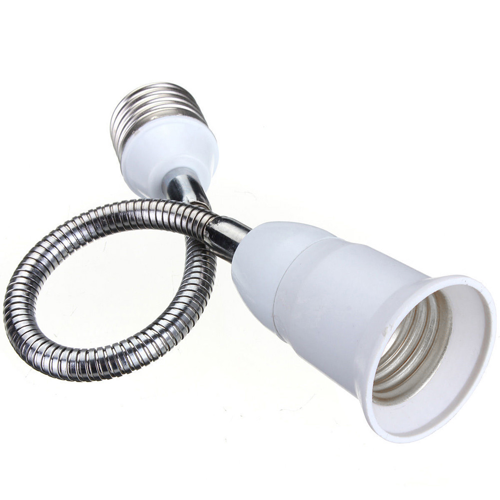 

E27 LED Bulb Holder Flexible Extension Adapter Socket Light, 30cm, 501 Original