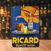 Ricard - Metal Tin Signs(8*12Inch/12*16Inch) - Bar