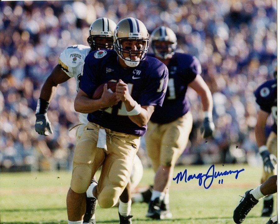 Marcus Tuiasosopo Washington Huskies Autographed Signed 8x10 Photo Poster painting CFS Holo COA