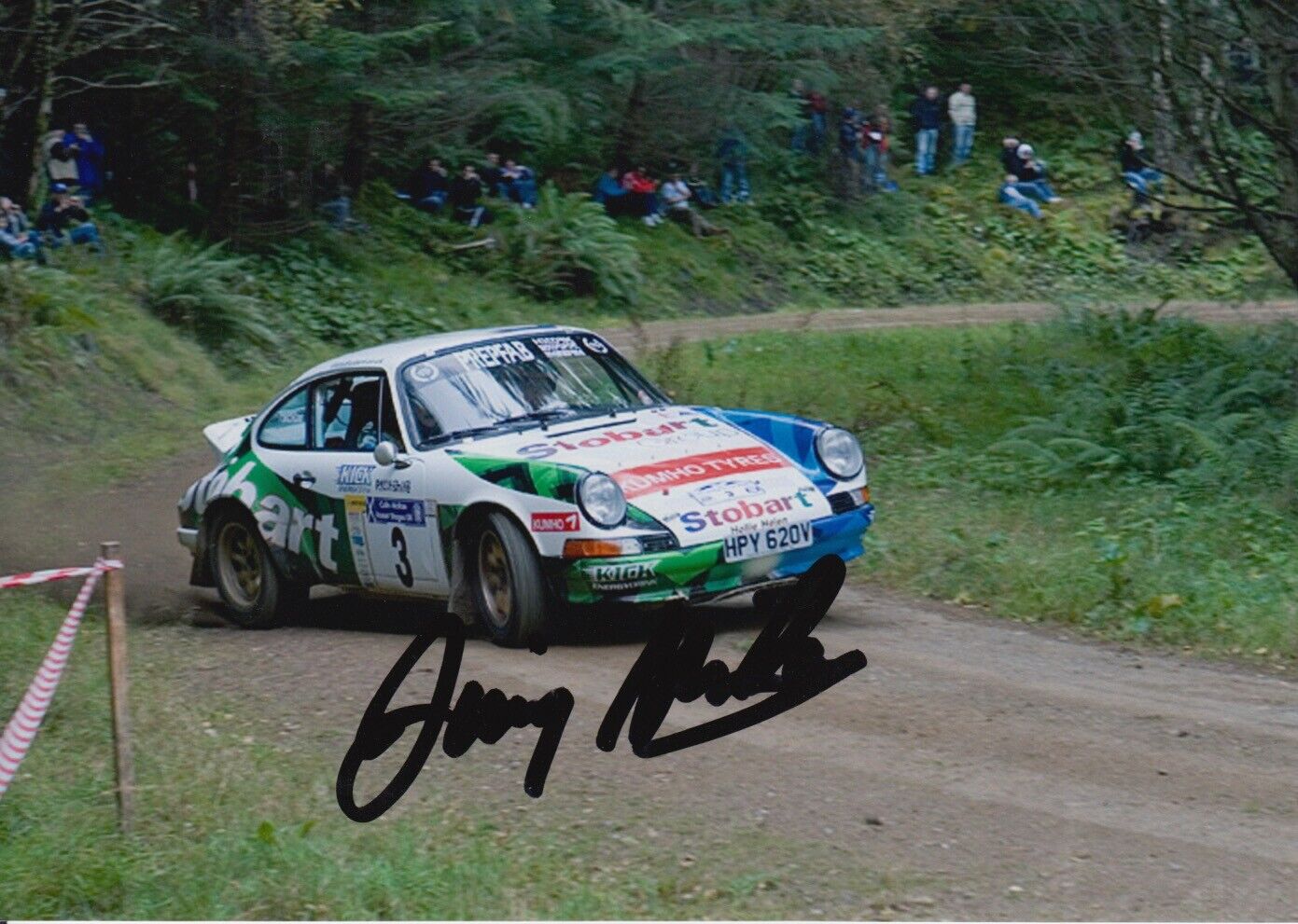 Jimmy McRae Hand Signed 7x5 Photo Poster painting - Rally Autograph 13.