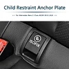 For Mercedes-Benz C-Class W205 2015-2021 Child Seat ISOFix Slot Trim Cover