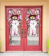 🐰Bunny Easter Floral Wreaths for Front Door-mysite-Adracos