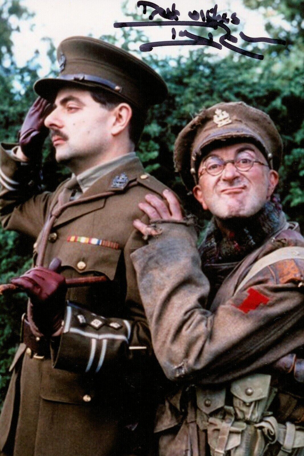 Sir Tony Robinson Signed 6x4 Photo Poster painting Blackadder Goes Forth Baldrick Autograph +COA