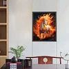 Diamond Painting-DIY Full Round Dril Fire Horse(40*50CM)