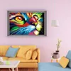 uk.everydayedeals (Limited Stock)Diamond Painting - Full Square - Cat Looking Up