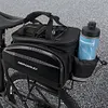 Bike Rack Bag with Reflector & Shoulder Strap Bicycle Trunk Pannier Bicycle Bag