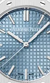 Silver 904L Steel Light Blue Dial - Automatic Watch - 37mm
