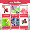 (US Local)Diamond Painting Car Aromatherapy Vent Clip Bling Air Vent Decorations (E)