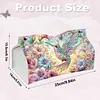 (25cm)Hummingbird PU DIY Diamond Painting Tissue Box for Beginners Adults Home