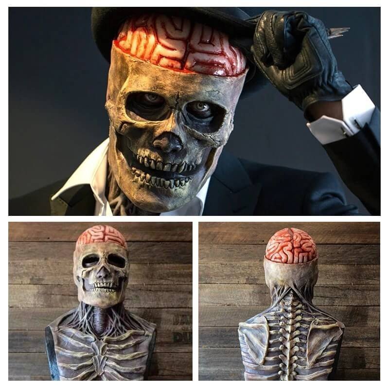 🎃Halloween Early Sale 🔥🔥🔥Only 24 hours🔥🔥🔥 Full Head Skull Helmet