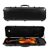 [US Local Warehouse] Carbon Composite Oblong Violin Case for 4/4 Size Shoulder Straps for Outdoor Use