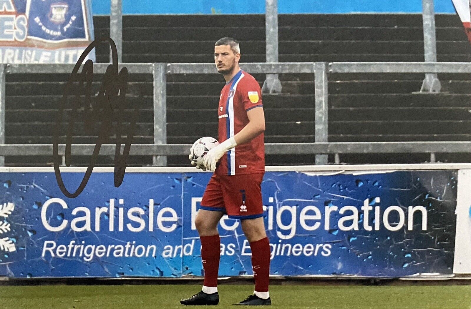 Magnus Norman Genuine Hand Signed Carlisle United 6X4 Photo Poster painting 2