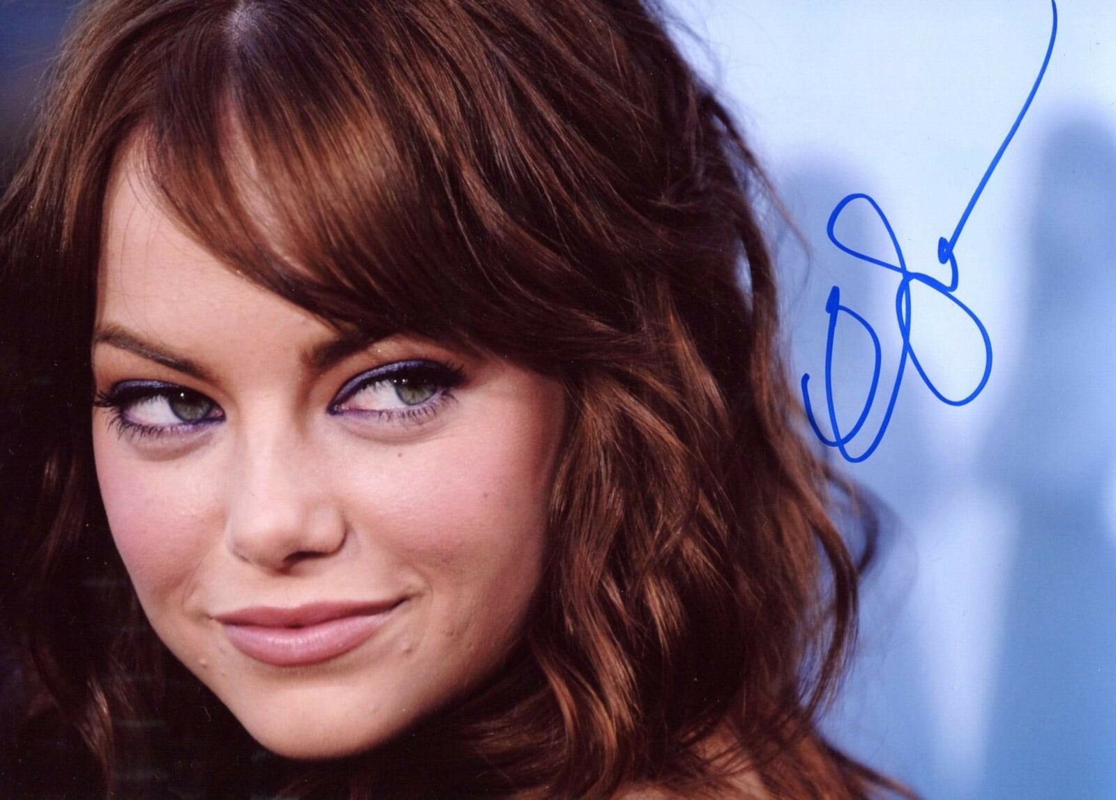 ACTRESS Emma Stone OSCAR 2017 autograph, signed Photo Poster painting