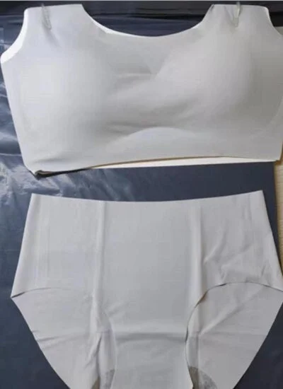 Ice Silk Bra Set Grils Croset Lingerie Panty Underwear Set Comfortable Sleep Women Thin Push Up Briefs нижнее белье женское