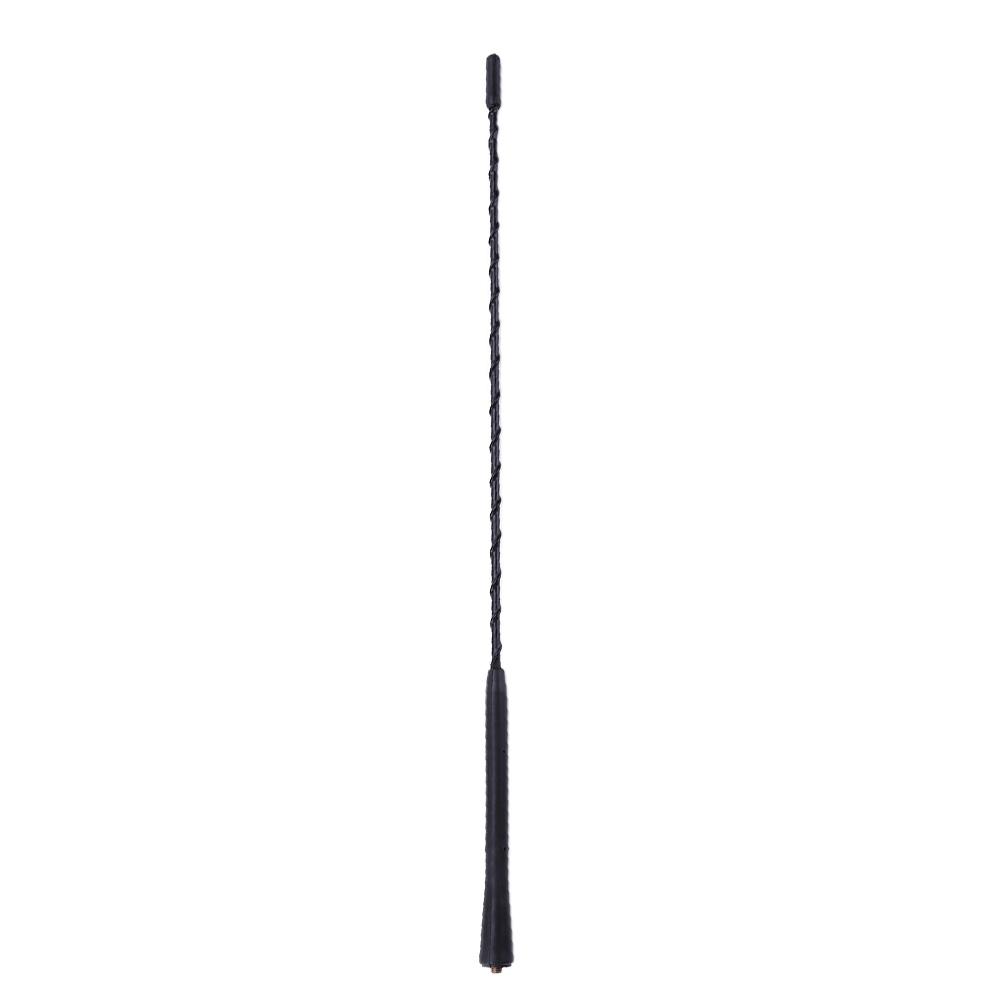 

16in Universal Car Roof Fender Radio FM/AM Rubber Signal Swivel Antenna, 501 Original