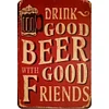 [US Local Warehouse]3PCS Beer Word - Vintage Metal Signs Set - 30*40cm