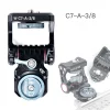 C7 Pitch Axis V-Shaped Adjustable Gimbal 1/43/8 Slide With Arri Positioning Camera Cage Monitor Bracket