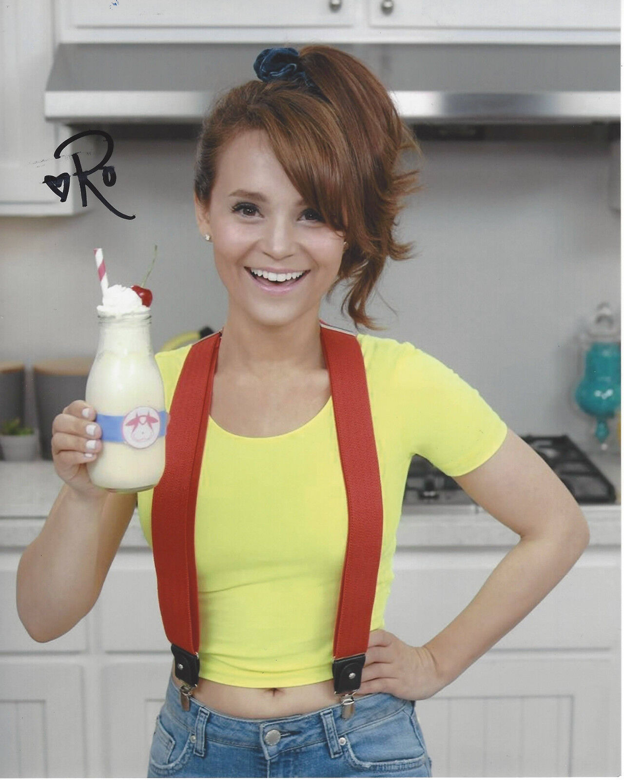 ROSANNA PANSINO YOUTUBE PERSONALITY SIGNED 8X10 Photo Poster painting COA PROOF NERDY NUMMIES