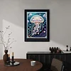 Diamond Painting-DIY Special Shaped Drill Pearl Painting Jellyfish(30x40cm)
