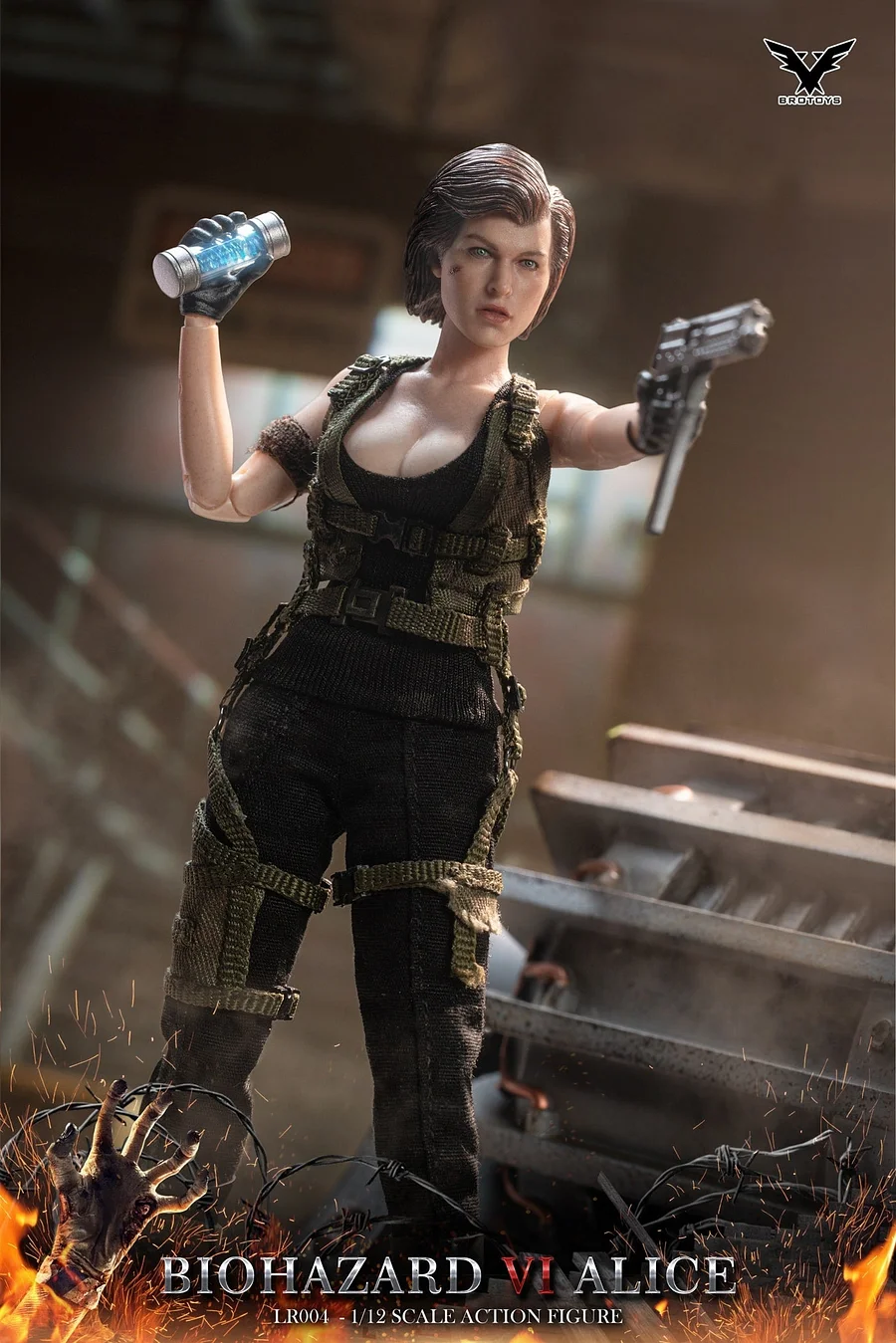 Pre-order BROTOYS LR004 1/12 Action Figure RE6 - Alice
