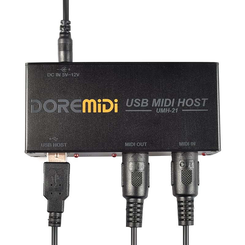DOREMiDi HighSpeed USB MIDI Host Box MIDI Host USB to MIDI Converter