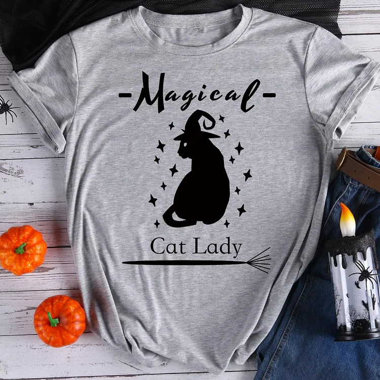 Magical Cat Lady   T-Shirt Tee-07365