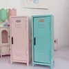 Etude House Small Metal Storage Cabinet, Desktop Storage, Girl's Storage Cabinet, Small Metal Cabinet