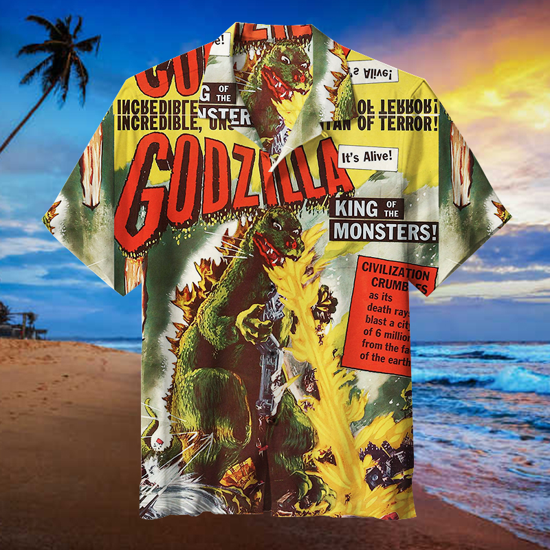 Godzilla | Hawaiian Shirt