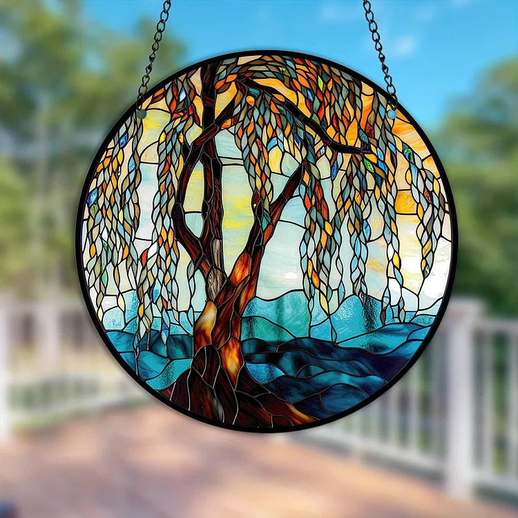 Tree - Suncatcher Hanging Ornament WH002