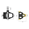 1 Pair Sealed Bearing Bicycle Pedals Anti Slip Adjustable Road MTB Cycling Parts