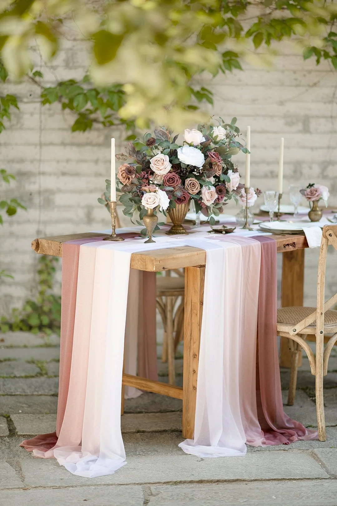 Weave Wedding Table Runner for Reception (Set of 8) - 7 Colors