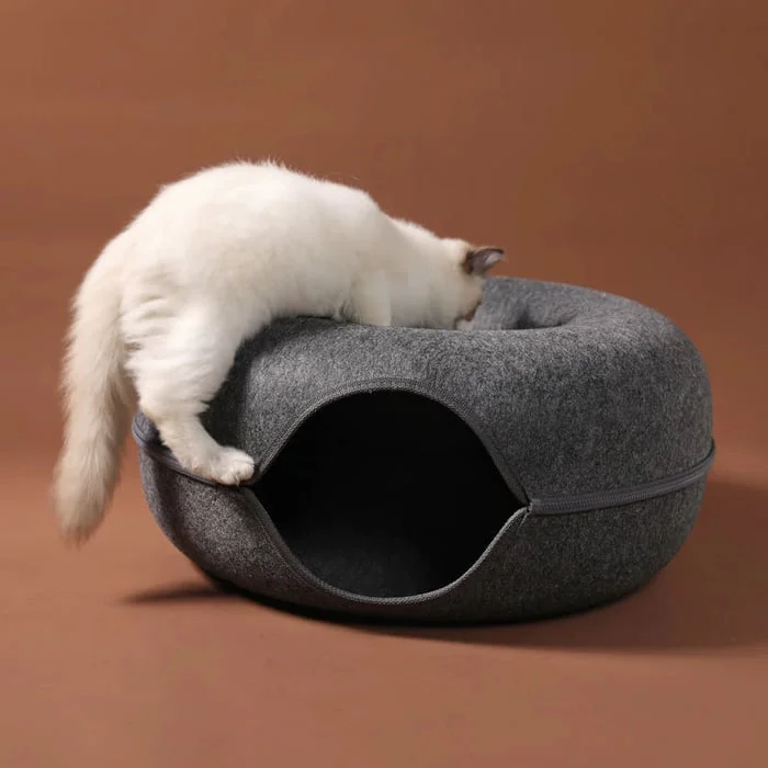 Felt Tunnel Cat Nest😻BUY 2 FREE SHIPPING