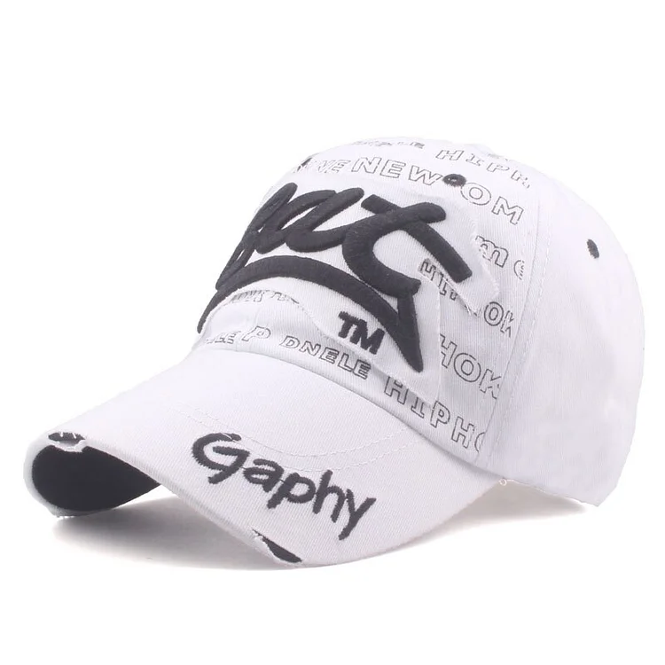 [YARBUU] brand snapback hats baseball cap hats fittedhats for men women Damage cap Casual Embroidery Baseball Cap