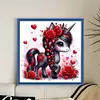 Rose Unicorn-14CT Counted Cross Stitch 40*40cm/15.75*15.75in tapestrymarket