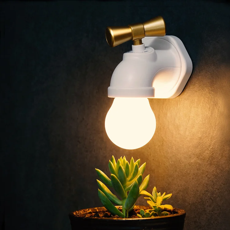 Creative Faucet Night Light - Remind Everyone to Save Water and