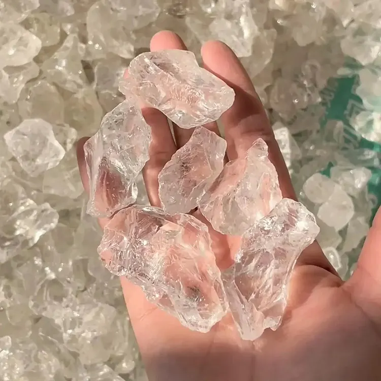 Natural Clear Quartz Rough Stones (3&ndash;5cm) | Irregular Raw Pieces | Diffuser Stones & Cleansing Crystals